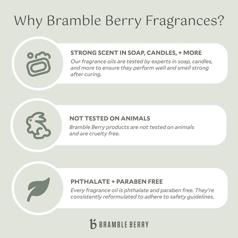 Bramble Berry Cashmere Fragrance Oil, Ideal for Making Soap, Candles, Lotion, Bath Bombs, Skin and Personal Care, Vegan, Phthalate Free and Paraben Free - Image 3