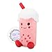 SuzziPals Heatable Coolable Bubble Tea Stuffed Animals Cute Microwavable Heating Pad Plushies for Soothing Relaxation Stuffed Bubble Tea Plush Toys Plush Toy Gift - Image 2