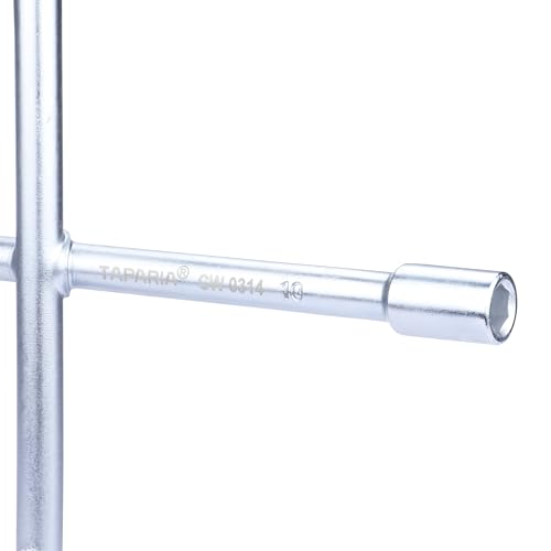 TAPARIA Steel Cross Rim Wrench CW0314 (Silver, 10 x 13mm, 11 x 14mm) - Image 2