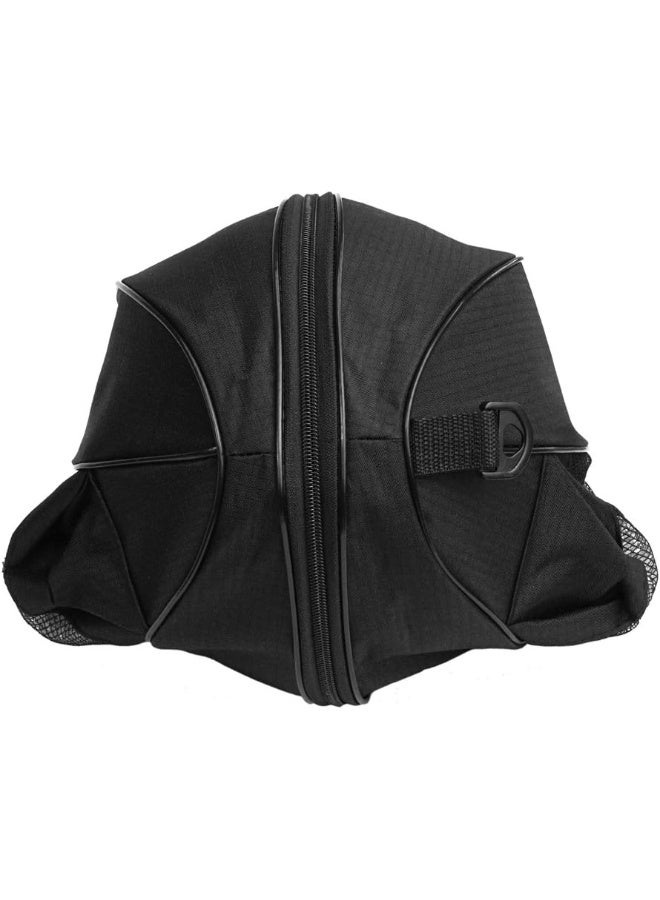 FoRapid FoRapid Size 7 (29.5'') Basketball Bag Soccer Ball Football Volleyball Softball Sports Ball Bag Holder Carrier+Adjustable Shoulder Strap 2 Side Mesh Pockets f/Water Bottle Towel Sports Shoes  - Image 3