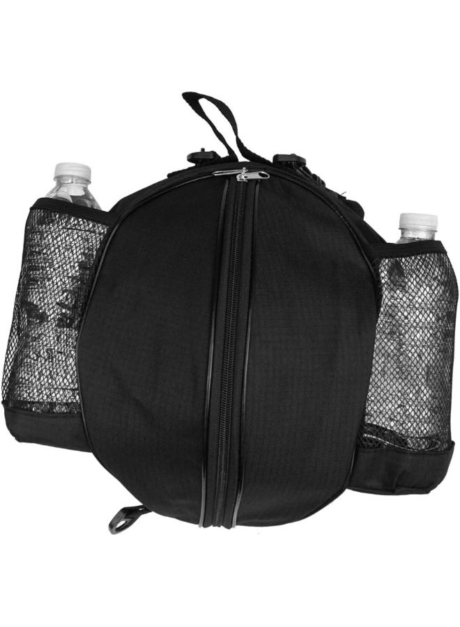 FoRapid FoRapid Size 7 (29.5'') Basketball Bag Soccer Ball Football Volleyball Softball Sports Ball Bag Holder Carrier+Adjustable Shoulder Strap 2 Side Mesh Pockets f/Water Bottle Towel Sports Shoes  - Image 4