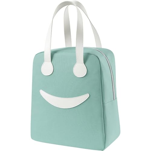 FunBlast Lunch Bag – Insulated Travel Lunch Bag for Office, Multi-Purpose Lunch Box Carrying Bag for Women/Men/Tiffin/Storage Bag for Lunch Box, Tiffin Bag (Green) - Image 1