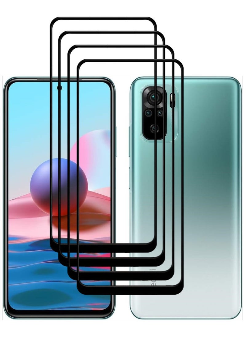 ACLIX 4 Pieces Antistatic ESD Dustproof Premium Quality High Definition Tempered Glass Screen Protector Designed For Xiaomi Redmi Note  10 - Image 1