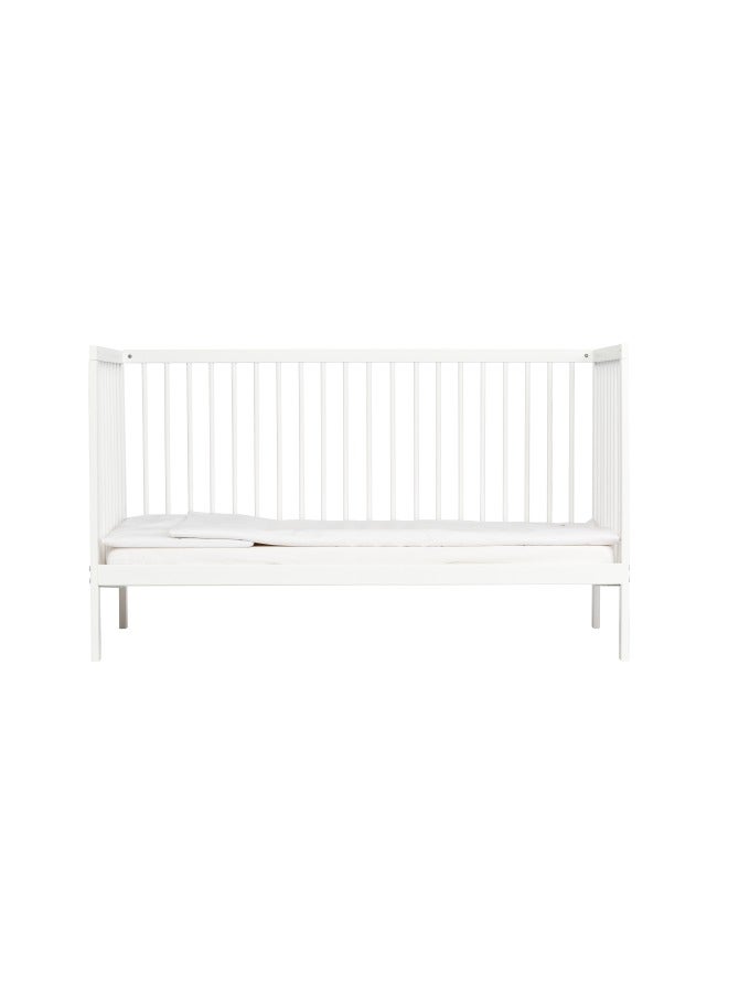 Mokee مهد مكي 2 في 1 قابل للتحويل - أبيض (140x70) - Image 3