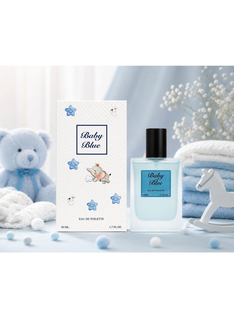 rivonty Perfume Children's  Baby Blue Eau De Toilette  50 ml - Image 4