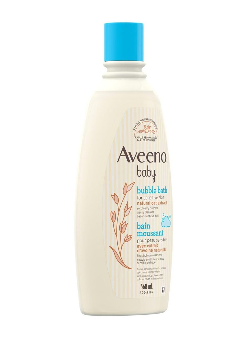 Aveeno Baby Aveeno Baby Sensitive Skin Bubble Bath with Oat Extract 568ml  - Image 4