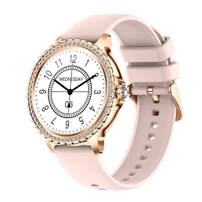 1.32 Inches Smartwatch IP67-Waterproof BT5.0 Intelligent Watch Fitness Tracker Multifunctional Watch Compatible with Android4.4/ iOS7.1 - Image 1