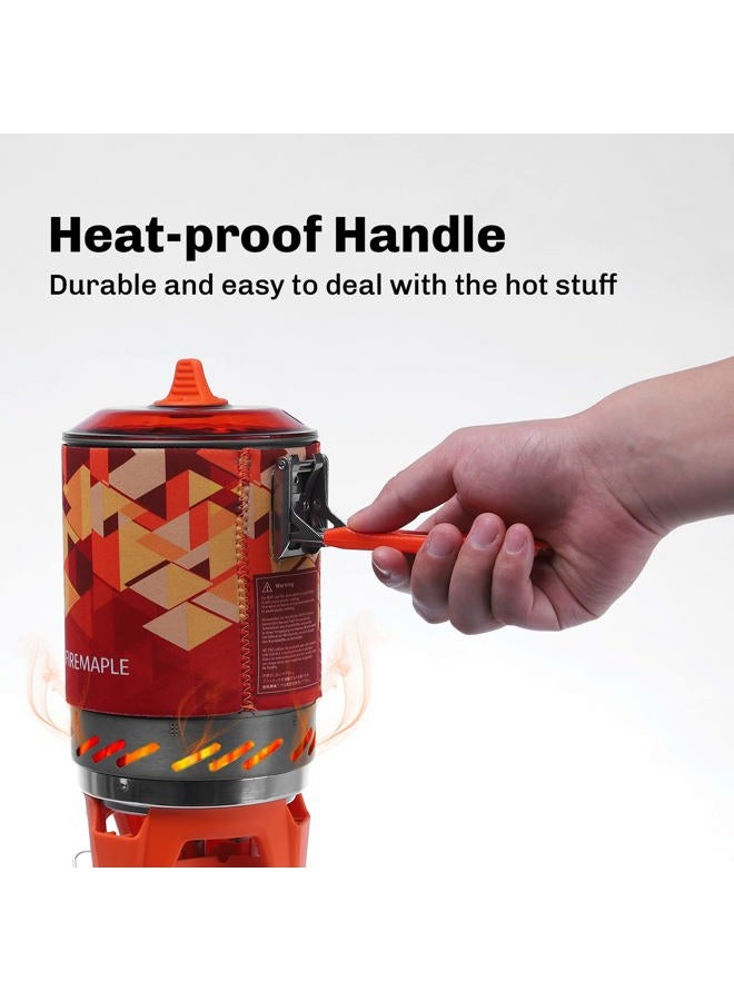 Fire-Maple Fixed Star X2 Backpacking and Camping Stove System Outdoor Propane Camp Cooking Gear Portable Pot Jet Burner Set Ideal for Hiking, Trekking, Fishing, Hunting Trips and Emergency Use - Image 3