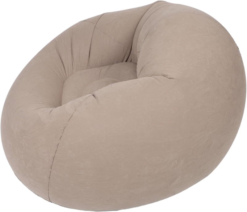 Abaodam Inflatable Lazy Sofa Bean Bag Chair for Adults Camping Lounging Inflatable Sofa Portable Air Bean Bag Couch - Image 1