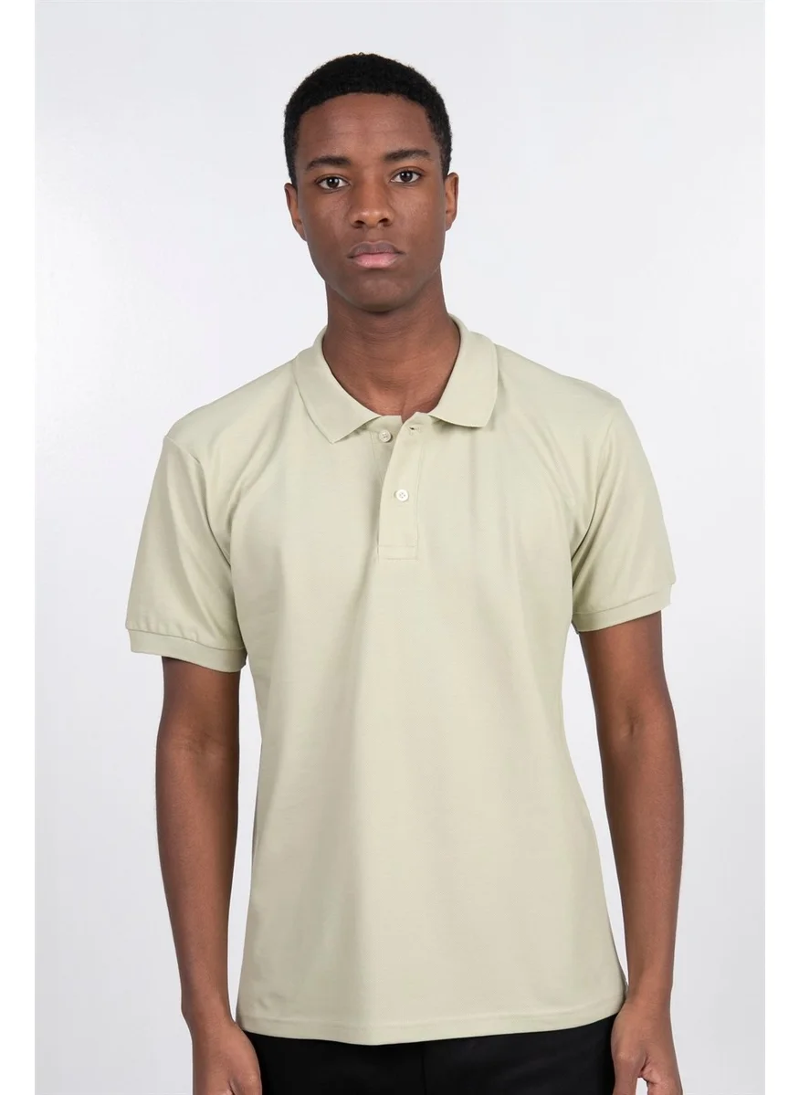 تودورس Slim-Fit-Plain-Pique-T-Shirt - 10