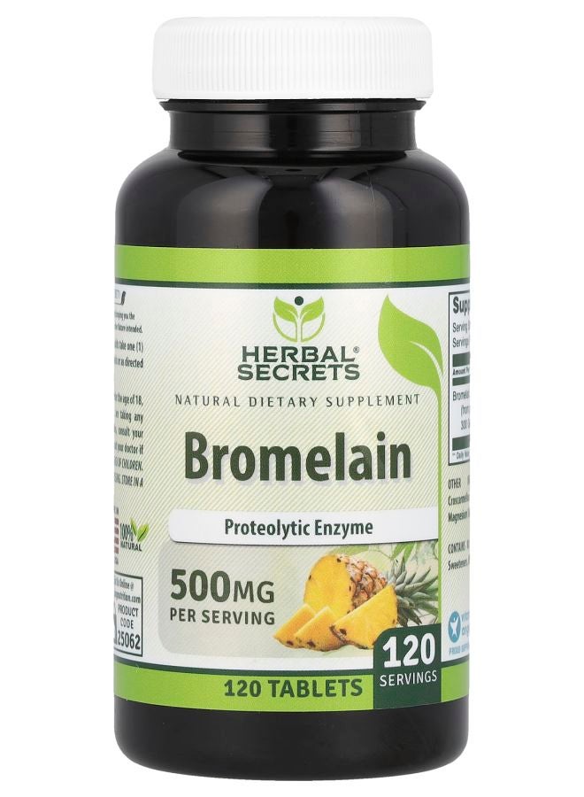 Bromelain 500 mg 120 Tablets