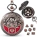 Banloga DD Dice Set7PCS Metal Dice for Dungeons and DragonsMini Dice Set with Pocket Watch CaseRole Playing Board Games Accessories DM Copper - Image 2