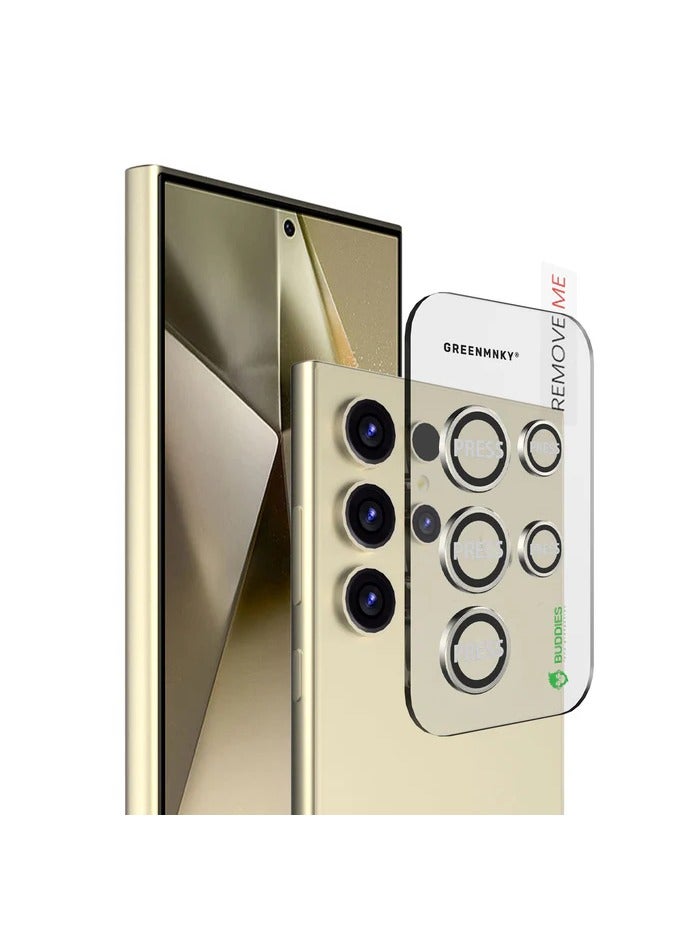 GREENMNKY S25 ULTRA CAMERA LENS PROTECTION - Image 2