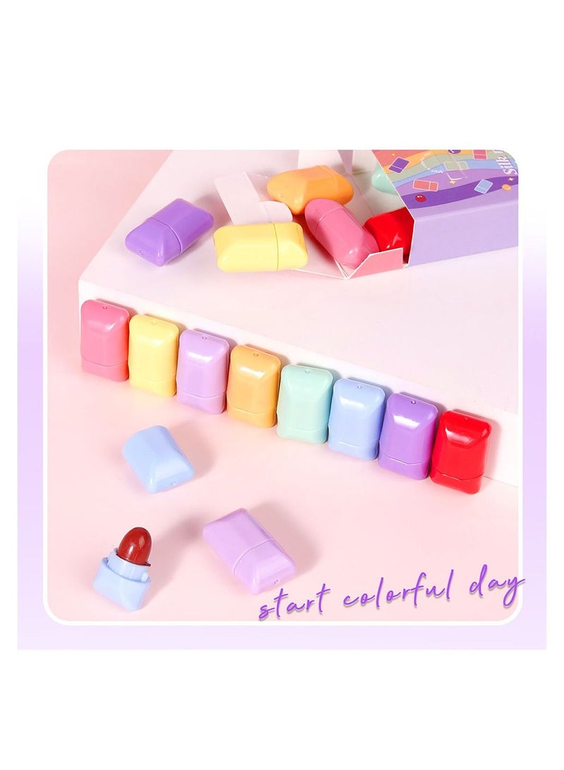 جوليا بوب 8 قطع أحمر شفاه سكاي ويسبر سيلك ميست - Image 5