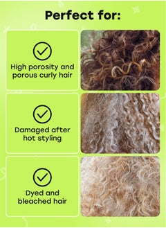 CURL ROCK AND ROLL Curl Rock and Roll Hair Mask - Moisturizes and Softens - Paraben-Free, Sulfate-Free, Coconut & Dragon Fruit, 300 ml  - Image 5