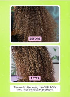 CURL ROCK AND ROLL Curl Rock and Roll Hair Mask - Moisturizes and Softens - Paraben-Free, Sulfate-Free, Coconut & Dragon Fruit, 300 ml  - Image 3