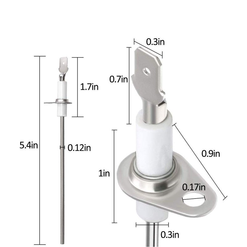 PELIF 52W2901 Flame Sensor for Lennox Furnace Flame Sensor Replaces 52W29 LB-74940A 31L71 31L7101 Fits G40 G41 G50 G51 G60 G61 G711（Note: Please Check The Size Before Purchase） - Image 2