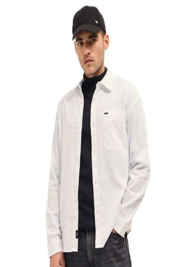 THE BEAR HOUSE Men's Shirt for Casual and Formal Wear | Classic Button-Down Style for Office, Daily Use, Travel, Events & All-Season Outfits | Versatile & Stylish Wardrobe Essential for Every Occasion