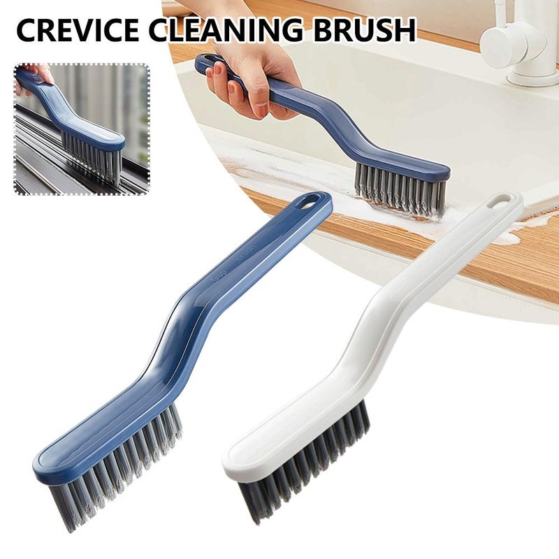 Bathroom crevice brush, toilet and kitchen crevices cleaning brush, multi-functional window crevice and groove dust brush, stiff bristle brush - Image 2