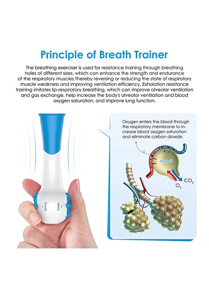 Aikanbo - Breathing Muscle Trainer，Natural Breathing Exerciser For Breathing Therapy，Strengthens The Lungs And Makes Breathing Easier - Image 1