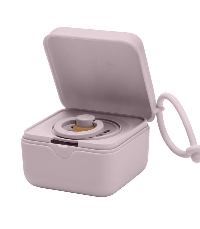 BIBS Pacifier Box, Dusky Lilac - Image 2