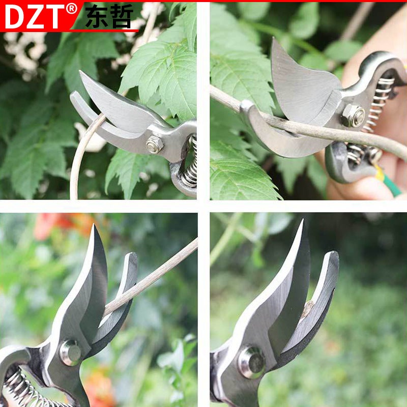 Multi-functional pruning shears garden scissors anti-slip gardening shears flower arrangement shears plant scissors(6010) - Image 3