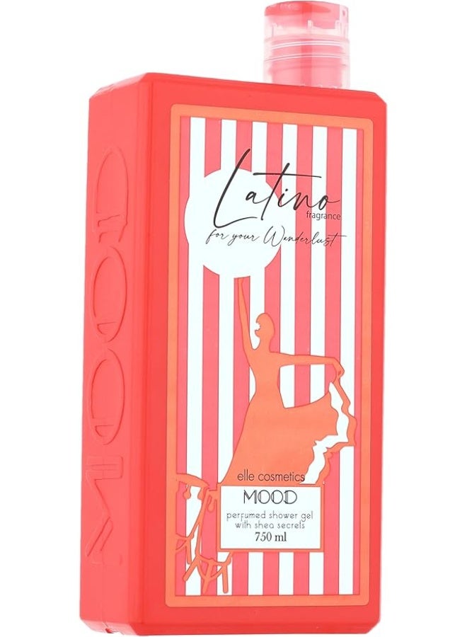 موود جل الاستحمام اللاتيني 750 مل - Image 3