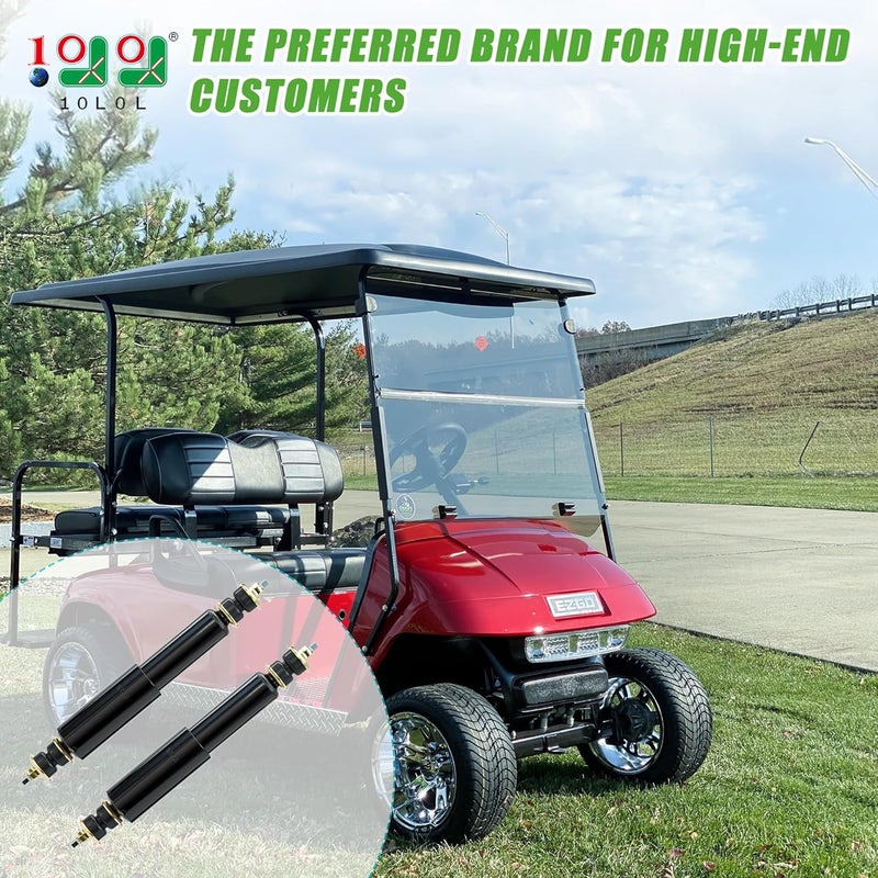 10L0L Golf Cart Front and Rear Shock Absorbers for EZGO TXT (1994+) - Set of 2 - Image 2