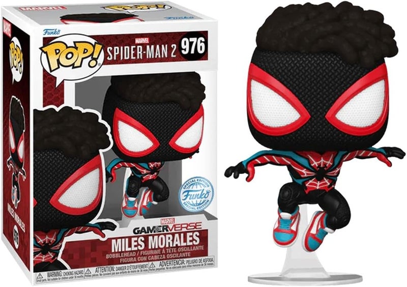 Funko Pop! Marvel: Spider-Man 2 - Miles Morales (Evolved Suit) Collectible Vinyl Figure