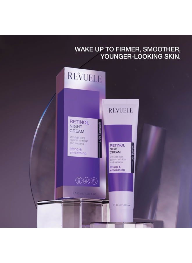 REVUELE RETINOL NIGHT CREAM 40ml - Image 2
