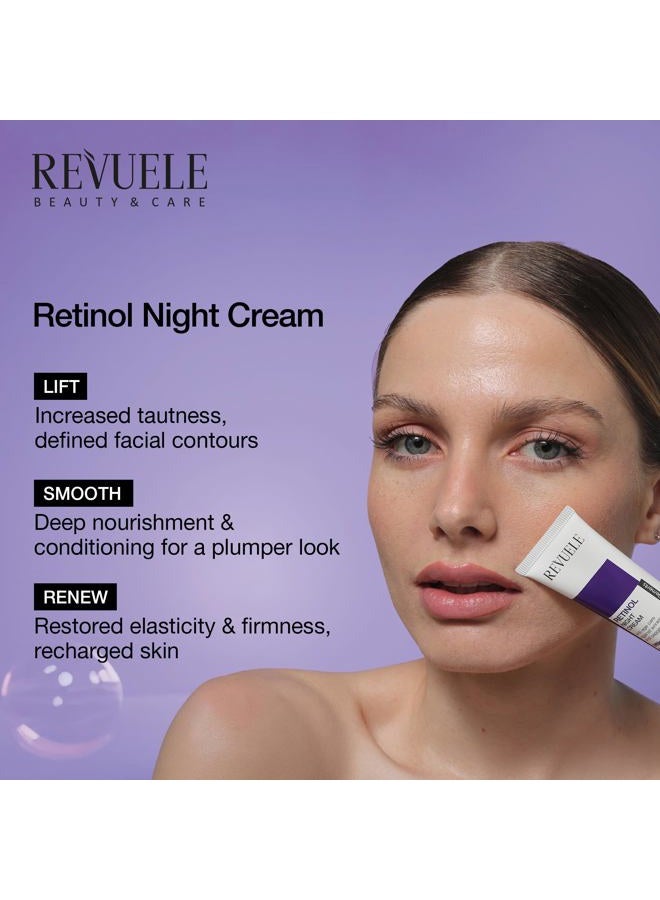 REVUELE RETINOL NIGHT CREAM 40ml - Image 3