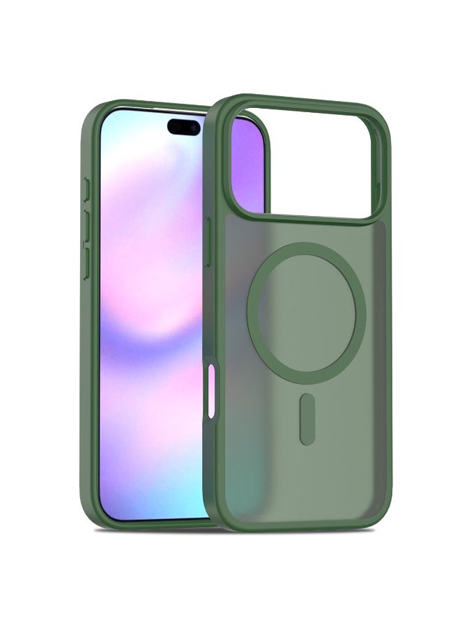 NIBEMINENT All Inclusive Airbag Scrub Protection Case With Magsafe For iPhone 14, Ink Green
