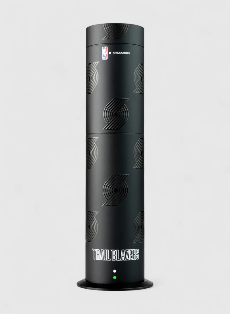AROMA360 x NBA - Portland Trail Blazers Diffuser for Essential Oils - Cold-Air Diffusion - 600 sq.ft. Coverage - Waterless Air Diffuser for Home, Office and Business