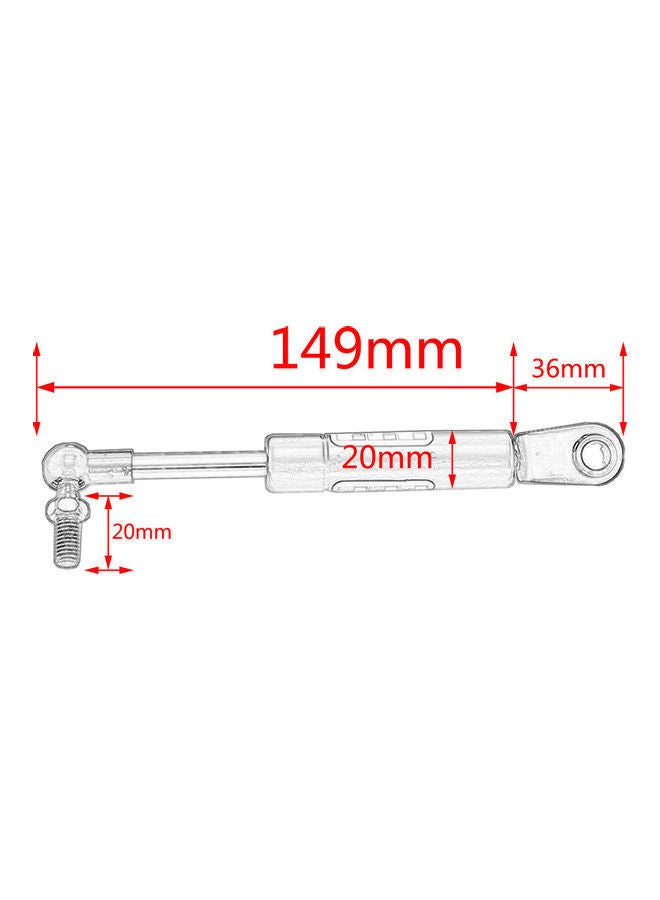 NIBEMINENT 2-Piece Motorcycle Shock Absorbers Seat Strut Lift Support - Image 5