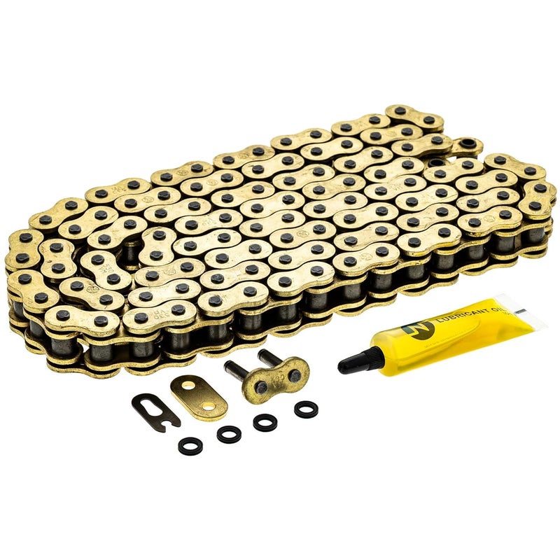 NICHE سلسلة ذهبية 530 X-Ring 112 حلقة مع وصلة رئيسية متصلة - Image 1