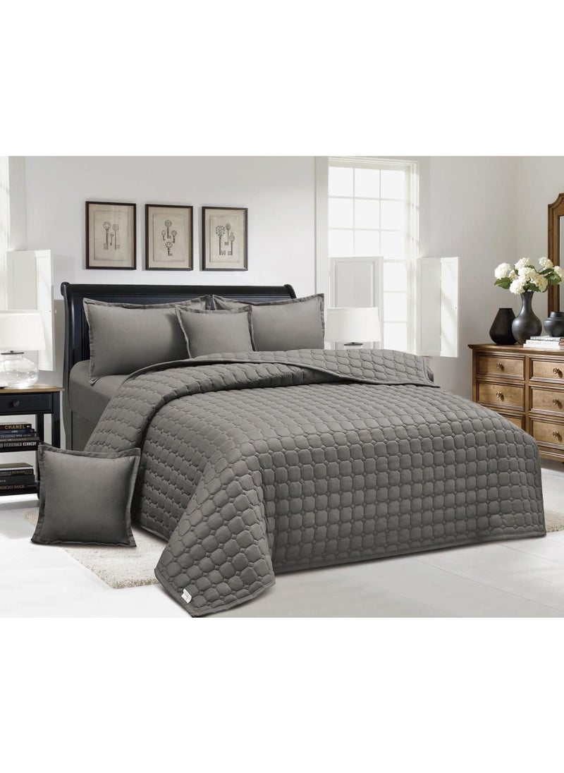Ming Li - Two-piece comforter set, compressed bedspread, consisting of 6 pieces, polyester comforter, size 230 x 250 cm - Image 1