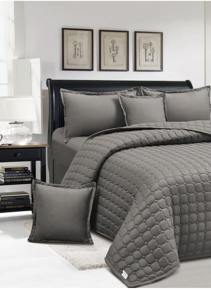 Ming Li - Two-piece comforter set, compressed bedspread, consisting of 6 pieces, polyester comforter, size 230 x 250 cm - Image 1