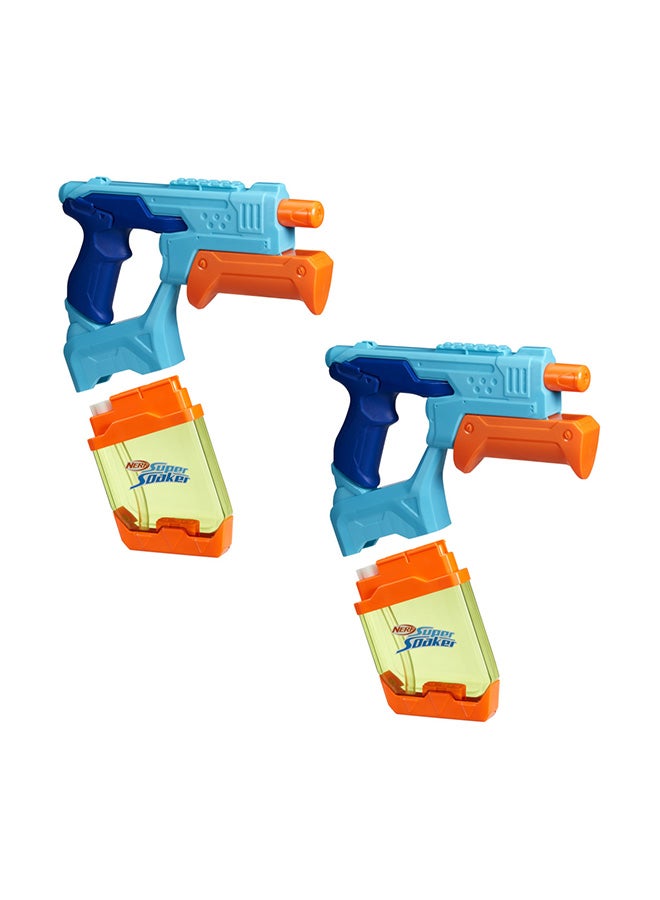 Super Soaker, Nerf Super Soaker Dunk Fill 2-Pack Water Blaster Just Dunk & Go Easy Instant Fill Tank 10.1 Fl Ounce Tank for G0995, 6+ Years - Image 3