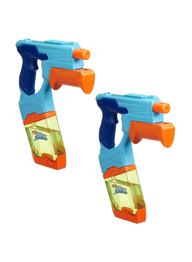 Super Soaker, Nerf Super Soaker Dunk Fill 2-Pack Water Blaster Just Dunk & Go Easy Instant Fill Tank 10.1 Fl Ounce Tank for G0995, 6+ Years - Image 2