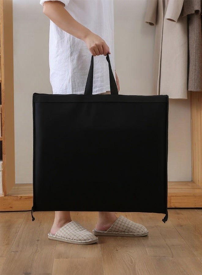 2 Pieces 180cm×60cm Black Household Clothing Dust-Proof Bags, Dust-Proof Covers, Clothing Storage Bags, Hanging Garment Bag, Clothing Storage Dust-Proof Bags, Outdoor Clothing Storage Bag, Can Be Stacked, Hung, Suitable For Use At Home And During Travel.  - Image 5