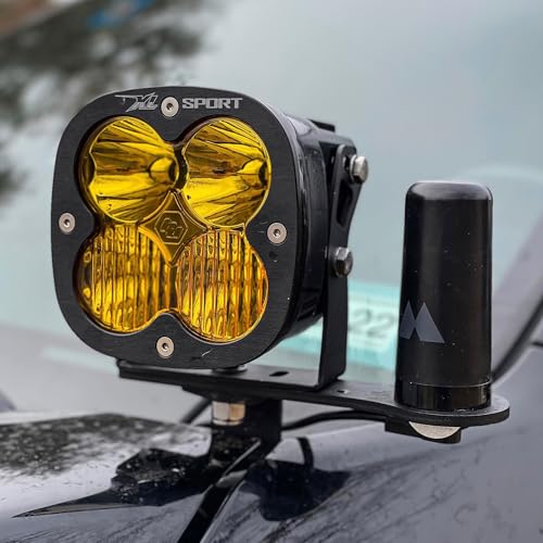 Midland MXTA25 3DB MicroMobile Compatible Gain Ghost Antenna - 3.5” Tall with 1.5” Base Diameter - Low Profile GMRS NMO Connection - Image 5