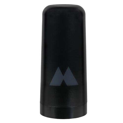 Midland MXTA25 3DB MicroMobile Compatible Gain Ghost Antenna - 3.5” Tall with 1.5” Base Diameter - Low Profile GMRS NMO Connection - Image 1