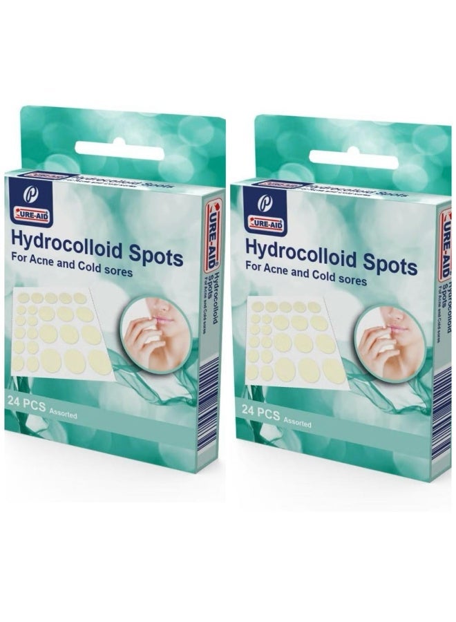 Cure aid 24 pieces for acne and sores in skin tone from Cure Aid (2-piece pack) - Image 1