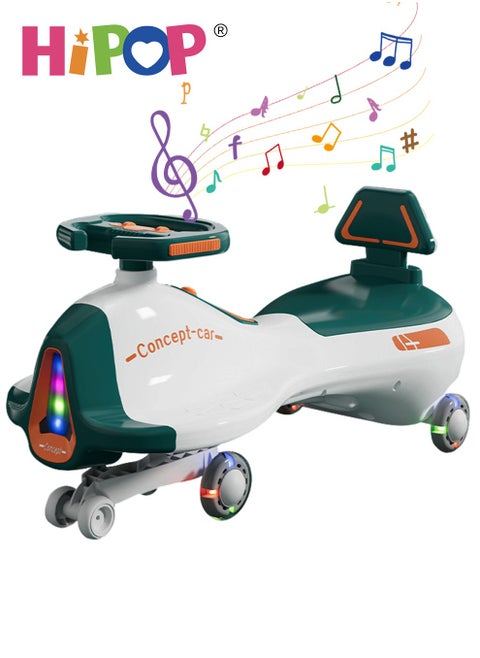 Ride On Car for Kids,Magic Swing Car,Twist Car with Music and Light,Silent and Anti-Rollover,Children's Riding Toy
