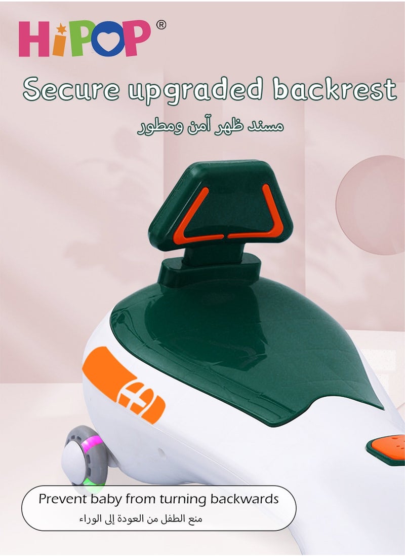 Ride On Car for Kids,Magic Swing Car,Twist Car with Music and Light,Silent and Anti-Rollover,Children's Riding Toy