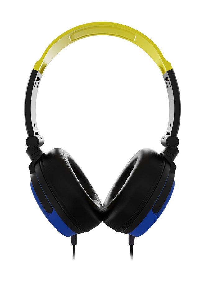4gamers - C650 Gaming HeadsetNeon YellowBlue - Image 1