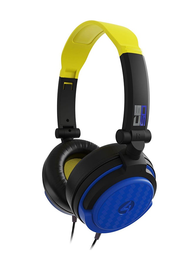 4gamers - C650 Gaming HeadsetNeon YellowBlue - Image 1