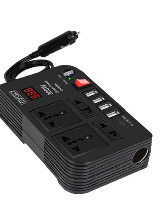 300W Car Power Inverter, DC 12V to 220V AC Converter with 4 Charger Outlets and Four 4.1A USB Ports Cigarette Lighter Socket Adapter - pzsku/ZF6DAC2FF8C924CF1E45BZ/45/_/1735805316/6b3efbc0-cc27-46ca-be44-eccc33891de5
