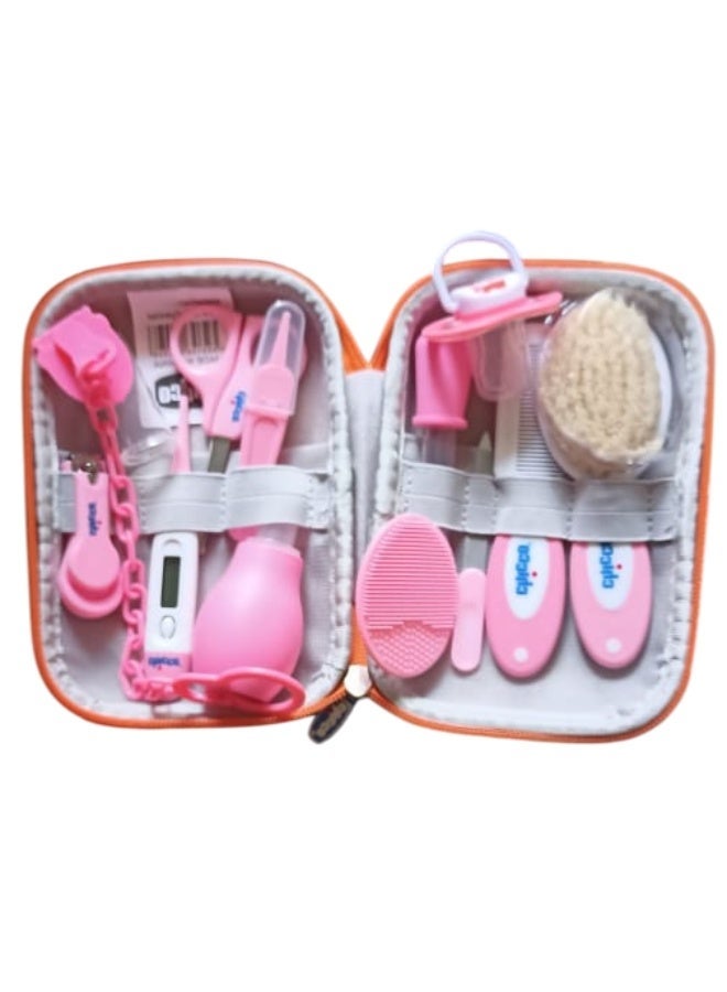 شيكو حقيبة عناية الطفل الكاملة من Chicco – طقم أدوات عناية حديثي الولادة 13 قطعة بعلبة أنيقة ومريحة - Image 2