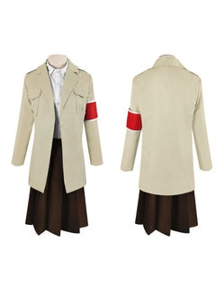 Generic Anime Attack on Titan Pieck Finger Military Uniform Suits Attack on Titan Coat Robes Cosplay Costume Costume  - Image 2